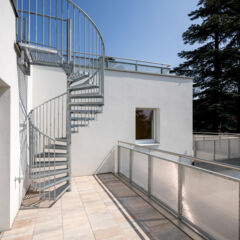 Wendeltreppe Terrasse 