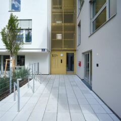 Blick auf Stiegenhaus 