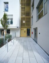 Blick auf Stiegenhaus 
