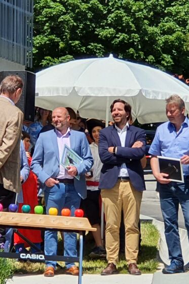 Dankeschön an das Baustellenteam Lichtblickhof 3