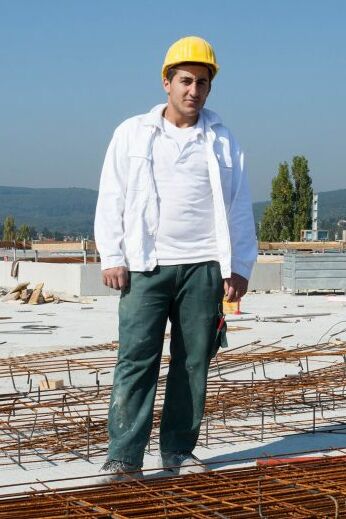 Sedlak Lehrling am Bau