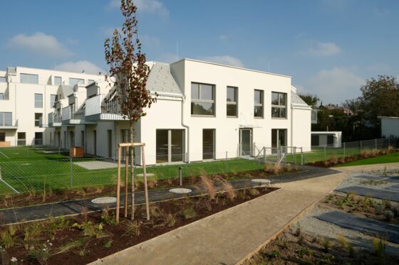 Gartenansicht Kleegarten 