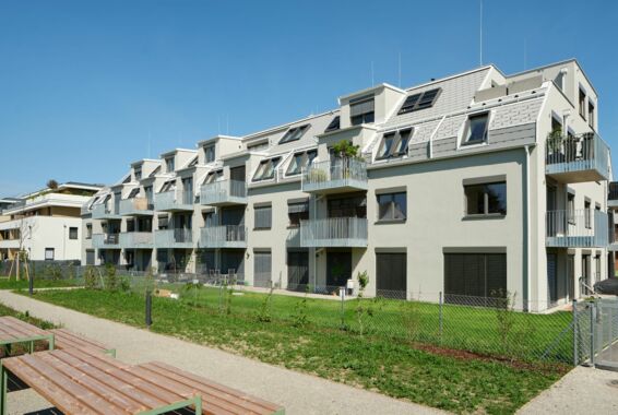 Gartenansicht Stiege 2 Gartenansicht Stiege 2